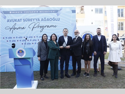 BARO YÖNETİMİ, AVUKAT SÜREYYA AĞAOĞLU PARKI'NIN AÇILIŞ TÖRENİNE KATILDI