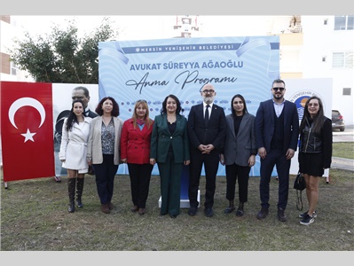 BARO YÖNETİMİ, AVUKAT SÜREYYA AĞAOĞLU PARKI'NIN AÇILIŞ TÖRENİNE KATILDI
