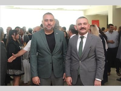 MERSİN CUMHURİYET BAŞSAVCISI SAYIN AHMET ÇELİKKOL, BARO BAŞKANIMIZ AV. GAZİ ÖZDEMİR İLE KENT PROTOKOLÜNÜ MAKAMINDA AĞIRLADI