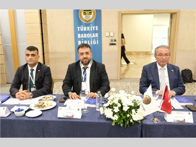 BARO BAŞKANIMIZ AV. GAZİ ÖZDEMİR, İÇ ANADOLU BÖLGE BARO BAŞKANLARI TOPLANTISINA KATILDI
