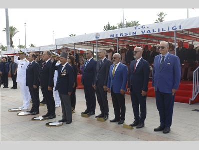 GAZİLER GÜNÜ TÖRENİNE KATILDIK