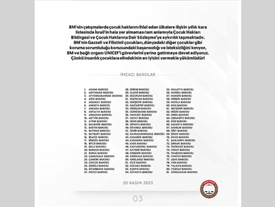 BAROLAR ORTAK AÇIKLAMA