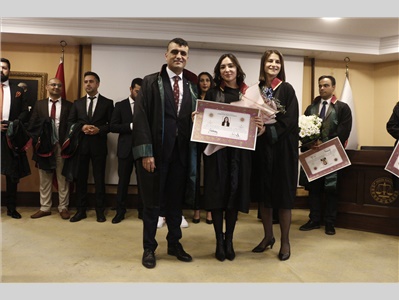 17 STAJYER AVUKATIMIZ CÜBBE GİYDİ