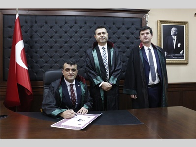 17 STAJYER AVUKATIMIZ CÜBBE GİYDİ