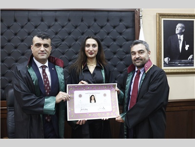 17 STAJYER AVUKATIMIZ CÜBBE GİYDİ