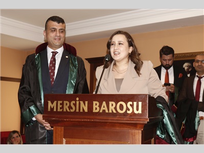 17 STAJYER AVUKATIMIZ CÜBBE GİYDİ