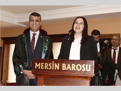 17 STAJYER AVUKATIMIZ CÜBBE GİYDİ