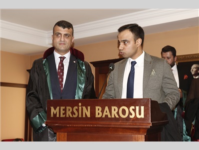 17 STAJYER AVUKATIMIZ CÜBBE GİYDİ