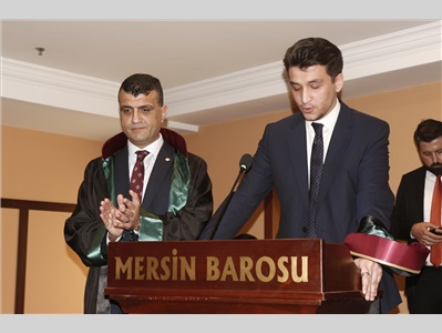 17 STAJYER AVUKATIMIZ CÜBBE GİYDİ