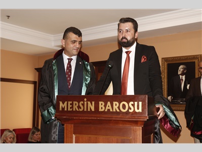 17 STAJYER AVUKATIMIZ CÜBBE GİYDİ