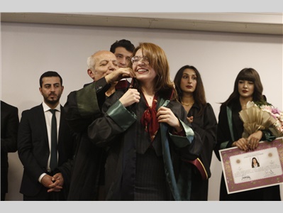 17 STAJYER AVUKATIMIZ CÜBBE GİYDİ
