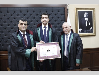 17 STAJYER AVUKATIMIZ CÜBBE GİYDİ