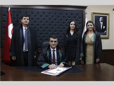 17 STAJYER AVUKATIMIZ CÜBBE GİYDİ