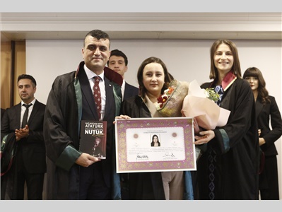 17 STAJYER AVUKATIMIZ CÜBBE GİYDİ