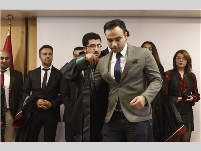 17 STAJYER AVUKATIMIZ CÜBBE GİYDİ