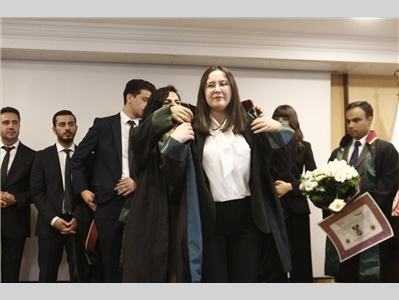 17 STAJYER AVUKATIMIZ CÜBBE GİYDİ