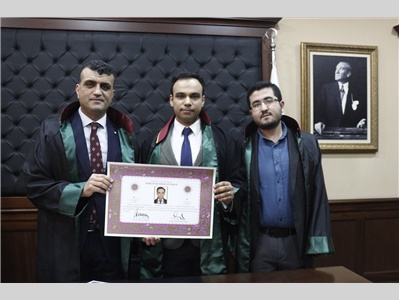 17 STAJYER AVUKATIMIZ CÜBBE GİYDİ