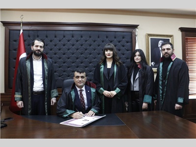 17 STAJYER AVUKATIMIZ CÜBBE GİYDİ