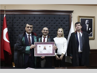17 STAJYER AVUKATIMIZ CÜBBE GİYDİ