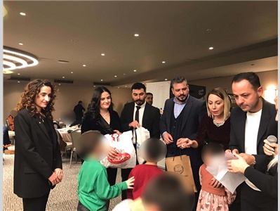 SEVGİ EVLERİNDE KALAN ÇOCUKLAR İÇİN YILBAŞI ETKİNLİĞİ DÜZENLENDİ