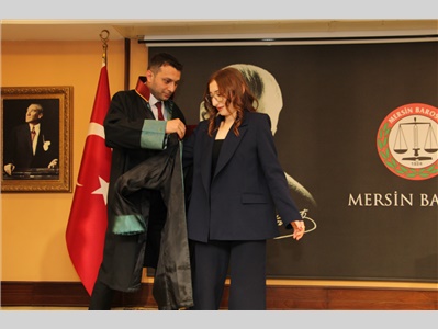 10 STAJYER AVUKATIMIZ CÜBBE GİYDİ