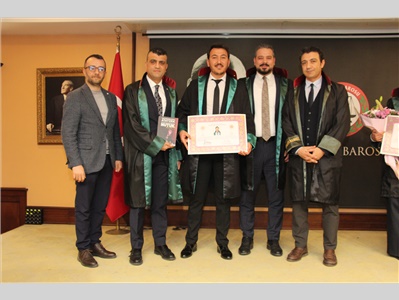 10 STAJYER AVUKATIMIZ CÜBBE GİYDİ