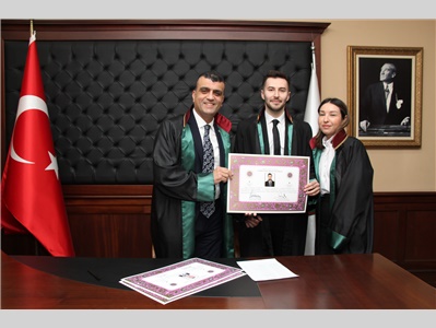 10 STAJYER AVUKATIMIZ CÜBBE GİYDİ