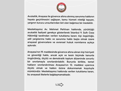 BAROLAR ORTAK AÇIKLAMA YAPTI
