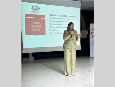 ÇOCUK HAKLARI MERKEZİMİZDEN MBA OKULU ÖĞRENCİLERİNE YÖNELİK BİLGİLENDİRME ÇALIŞMASI
