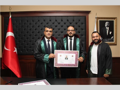 6 STAJYER AVUKATIMIZ CÜBBE GİYDİ