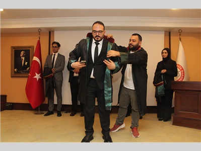 6 STAJYER AVUKATIMIZ CÜBBE GİYDİ