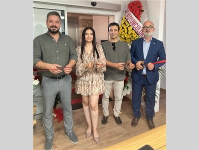 MESLEKTAŞIMIZIN OFİS AÇILIŞINA KATILDIK