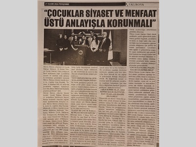 20 Kasım Dünya Çocuk Hakları Günü basın açıklaması