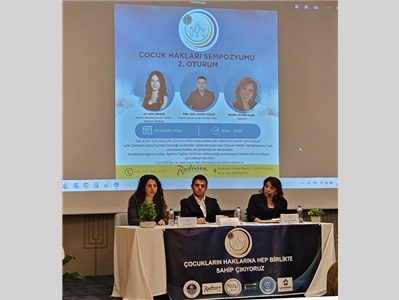 ÇOCUK HAKLARI VE GÜVENLİĞİ KONULARINDA SUNUM YAPILDI