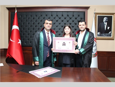 11 STAJYER AVUKATIMIZ, AVUKATLIK RUHSATNAMESİNİ ALDI