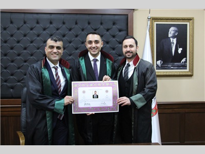 11 STAJYER AVUKATIMIZ, AVUKATLIK RUHSATNAMESİNİ ALDI