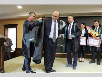 11 STAJYER AVUKATIMIZ, AVUKATLIK RUHSATNAMESİNİ ALDI