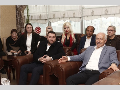 AKDENİZ BELEDİYE BAŞKANI SAYIN MUSTAFA MUHAMMET GÜLTAK BAROMUZU ZİYARET ETTİ