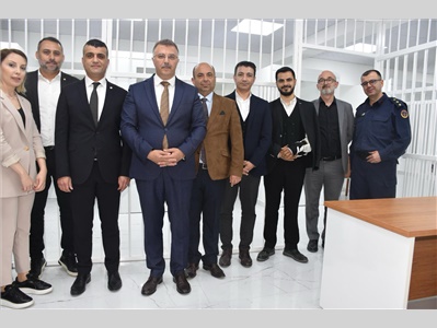 MERSİN CEZAEVİ AVUKAT GÖRÜŞME ODASINDA YENİLEME ÇALIŞMASI YAPILDI