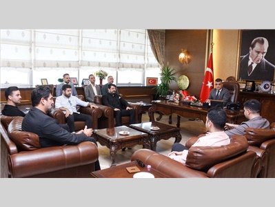 MERSİN SPOR KULÜBÜ VE MERSİN BÜYÜKŞEHİR BELEDİYESİ SPOR DAİRESİ'NDEN ZİYARET