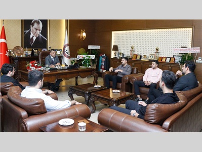 MERSİN SPOR KULÜBÜ VE MERSİN BÜYÜKŞEHİR BELEDİYESİ SPOR DAİRESİ'NDEN ZİYARET