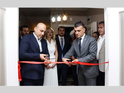 MESLEKTAŞIMIZIN OFİS AÇILIŞINA KATILDIK