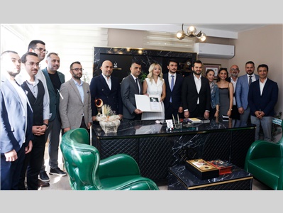 MESLEKTAŞIMIZIN OFİS AÇILIŞINA KATILDIK