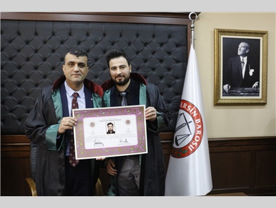 25 STAJYER AVUKATIMIZ CÜBBE GİYDİ