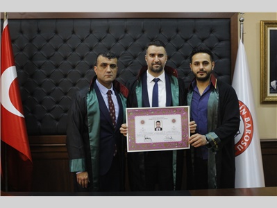 25 STAJYER AVUKATIMIZ CÜBBE GİYDİ