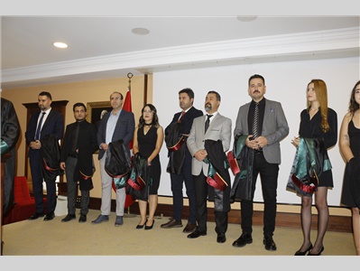 25 STAJYER AVUKATIMIZ CÜBBE GİYDİ