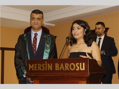 25 STAJYER AVUKATIMIZ CÜBBE GİYDİ