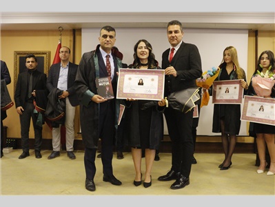 25 STAJYER AVUKATIMIZ CÜBBE GİYDİ