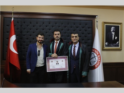 25 STAJYER AVUKATIMIZ CÜBBE GİYDİ