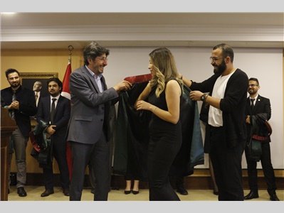 25 STAJYER AVUKATIMIZ CÜBBE GİYDİ
